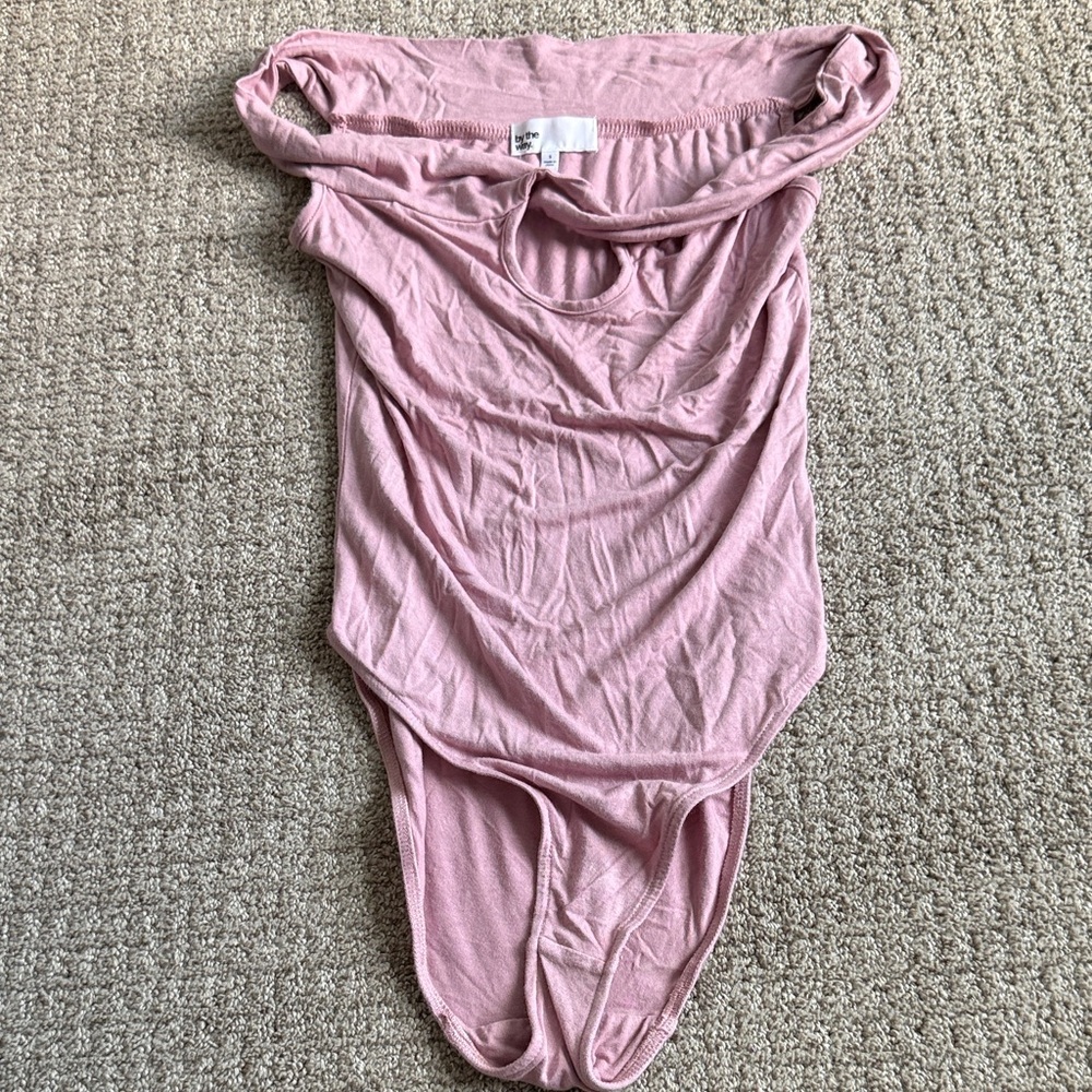 by the way. Dusty Pink Bodysuit